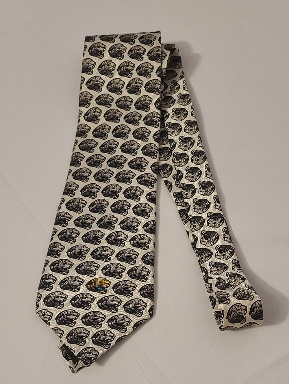 Jaguars Jacksonville Logo NFL Tie